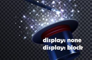 Свойство display none и block в JavaScript