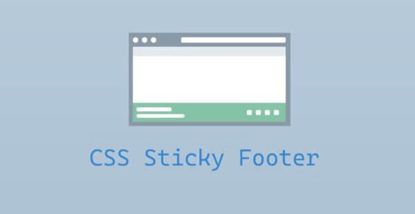 Футер внизу страницы с помощью css