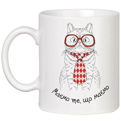 Cup with cat